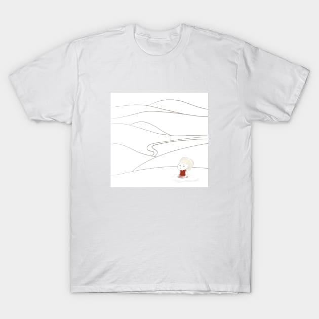 Zenpureland coloring book 02 T-Shirt by Zenpureland